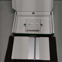 Samsers Foldable Bluetooth Keyboard with Touchpad, Full-Size Wireless Folding Keyboard with PU Leather, Portable Travel for iOS Android Windows Mac OS, Support 3 Devices (BT5.1 x 3), Silver