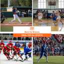 Shock Doctor Braces Football Mouth Guard, Upper & Lower Teeth Protection, Adult/Youth Sizes with Helmet Strap, Mouthguard for Sports, Football, Hockey, Lacrosse, Baseball, Wrestling, More (Adult: 12+ yrs, Blue)