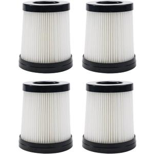 Filter Replacement for Lubluelu 202 Cordless Vacuum Cleaner Compatible with OSV-102 Besswin W26 VacLife VL732 206 Cordless Vacuum Parts Accessories(4 PACK)