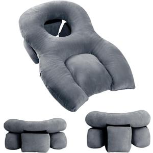 Face Down Pillow for Sleeping/After Eye Surgery, Face Down for Bed After BBL/Massage, Stomach Sleeping/Prone Pillow, Retinal Vitrectomy Recovery Equipment