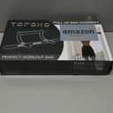 TOPOKO Upgrade Pull Up Bar for Doorway - Max Capacity 440 lbs, Portable Upper Body Workout Bar for Strength Training