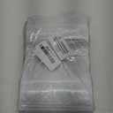 200 Mylar Bags for Food Storage 5X8 Mylar Bags with Window Candy Packaging Resealable Bags White Stand Up Pouches Edible Packaging for Small Business