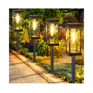 BesLowe Upgraded Solar Pathway Lights Outdoor, 8-Pack Large LED Solar Light Outdoor Waterproof, Super Bright Outside Lights for Yard, Sun-Powered Landscape Lighting for Garden Walkway, Warm White