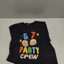 Matching 6 7 Themed Birthday Party Boys Kids Funny 67 Meme T-Shirt (Black, M)