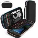 ivoler Carrying Case for Nintendo Switch 2 Model(2025), Portable Hard Shell Pouch Carrying Travel Game Bag for Nintendo Switch 2 Accessories Holds 12 Game Cartridge (Black)