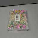 2 x Luau Party Decorations - 48 PCS Hawaiian Cocktail Picks | Tropical Party Favors Supplies Decor Accessories for Summer Beach Pool -Toothpicks for Appetizers Charcuterie Sandwich Cocktail Skewers Sticks