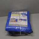 TICONN Mattress Bags for Moving, Heavy Duty King Mattress Cover Storage Bag with Full-Around Handle and Adjustable Buckles (Blue, King)