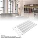 Expandable Tension Storage Shelf, 50-80cm No Drill Wardrobe Divider Rack