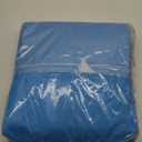 4 Bow Marine Grade Fade and Crack Resistant Bimini Top Replacement Cover, Heavy-Duty Waterproof and UV-Proof Sun Shade Boat Canopy, Easy Install Zipper Sleeve Boat Awning/Without Frame, Blue