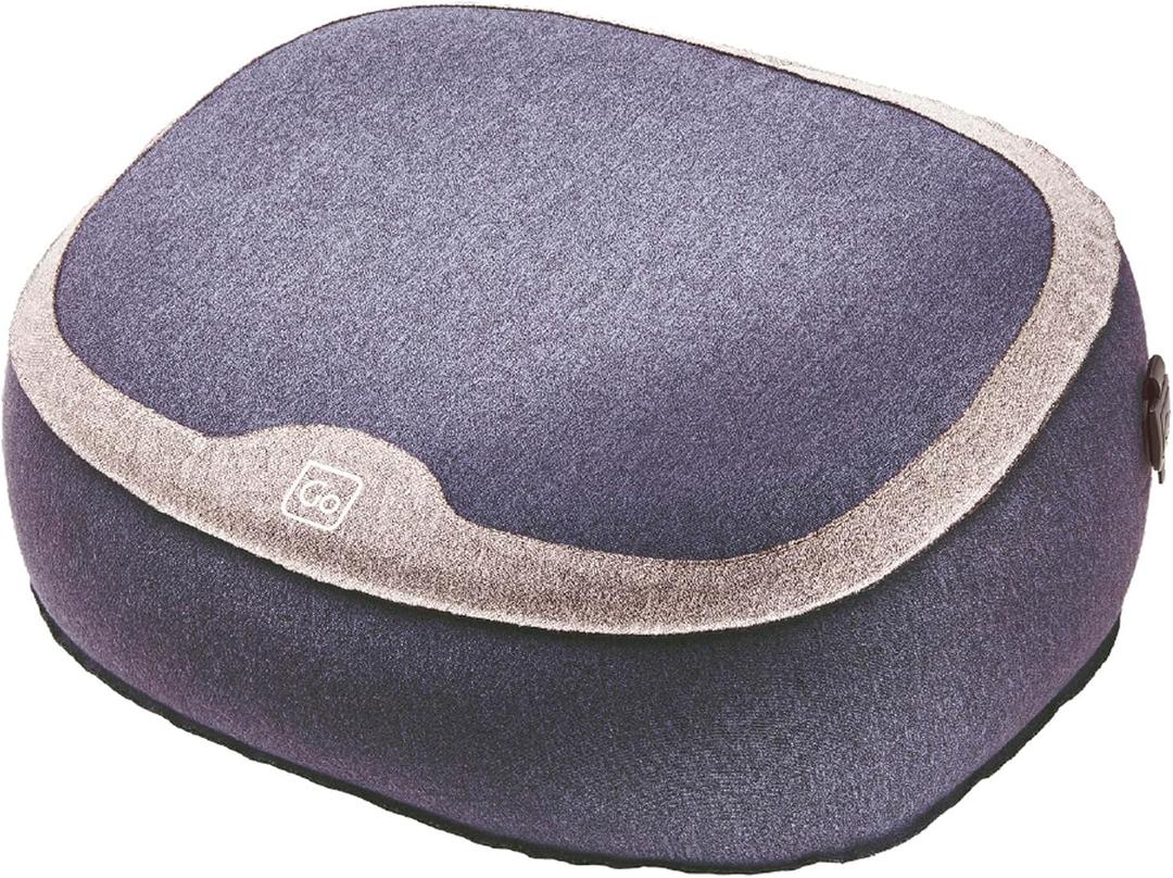 Go Travel Fusion Foot Rest, Soft Foam Inflatable Foot Rest, Home, Office, and Travel Essentials, Blue