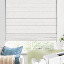 UNISHADES No Drill Cordless Roman Shades, Room Darkening, 27×64 in White
Cordless fabric shades with polyester material provide room darkening, easy installation without drilling
