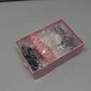 Lourny Acrylic Hair Clips for Women, 4.1 Inch Large Claw Clips for Thin Thick Hair Lightweight 4 PCS Non-Slip Cute Jaw Clips((Pink+White+Gray+Black)