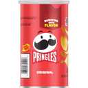 Pringles Potato Crisps Chips, Lunch Snacks, Office and Kids Snacks, Grab N' Go, Original (12 Cans) (EXP 06/15/27)