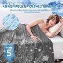 inhand Cooling Blanket King Size (90"x108"), Cooling Blankets for Hot Sleepers, Absorbs Heat to Keep Adults Cool for Summer Nights Sweats, Thin Cold Lightweight Blanket for Couch Bed, All Season Use