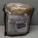 ULTICOR Extra Wide 75" - 100", Reclining 2 Seater Sofa, Extra Wide Reclining Love Seat Slipcover, 6-Piece Velvet Stretch, Reclining Sofa Covers, Thick, Soft, Washable (Sand)