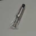 HOMOTEK Kickdown Door Stopper Heavy-Duty Adjustable Spring Loaded Telescopic Foot-Operated Door Holder with Easy Step-On/Off Release Kick Down Stop Wall Protecto, 1 Pack, Sliver