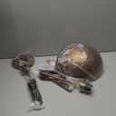 Ymlii Dome Pendant Lights Kitchen Island, Dining Room Lighting Fixtures Over Table, Farmhouse Pendant Light Fixture, Adjustable Length Metal Industrial Hanging Light for Living Room, Vintage Brass