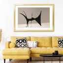 LaVie Home 24x36 Picture Frame Gold Poster Frame,Display Pictures 20x30 with Mat or 24x36 Without Mat, Stable and Sturdy Frame and Polished Plexiglass, Horizontal and Vertical Format of The Walls