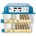 120 Egg Incubators for Hatching Eggs Automatic Temperature Control Chicken Quail Eggs Incubator Humidity Monitoring for Farm Egg Incubation