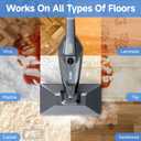 SENMO Steam Mop, 14-in-1 Detachable Steam Cleaner for Home and Floor, 1300W 228F Deep Cleaning MultiPurpose Steamer with 14 Attachments for Floor, Tile, Grout, Furniture, Carpet, Wall (Black)