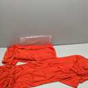 LIGCARESS Cocktail Table Covers 2pc 32x43 inch, Red Spandex Stretch Round Cocktail Tablecloth for Round Tables, Banquets, Outdoor Parties, Weddings, High top Table Covers 