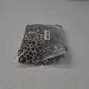 NESY Womems Swimsuits Long Sleeve Two Piece Rash Guard UV Protection Crop Top Bathing Suits Extra Large, Leopard Print 