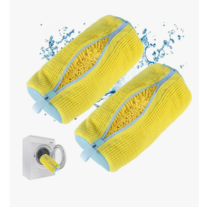 Shoe Washing Machine Bag, Sneaker Cleaning Laundry Shoe Bag for Washer Dryer 2PCS