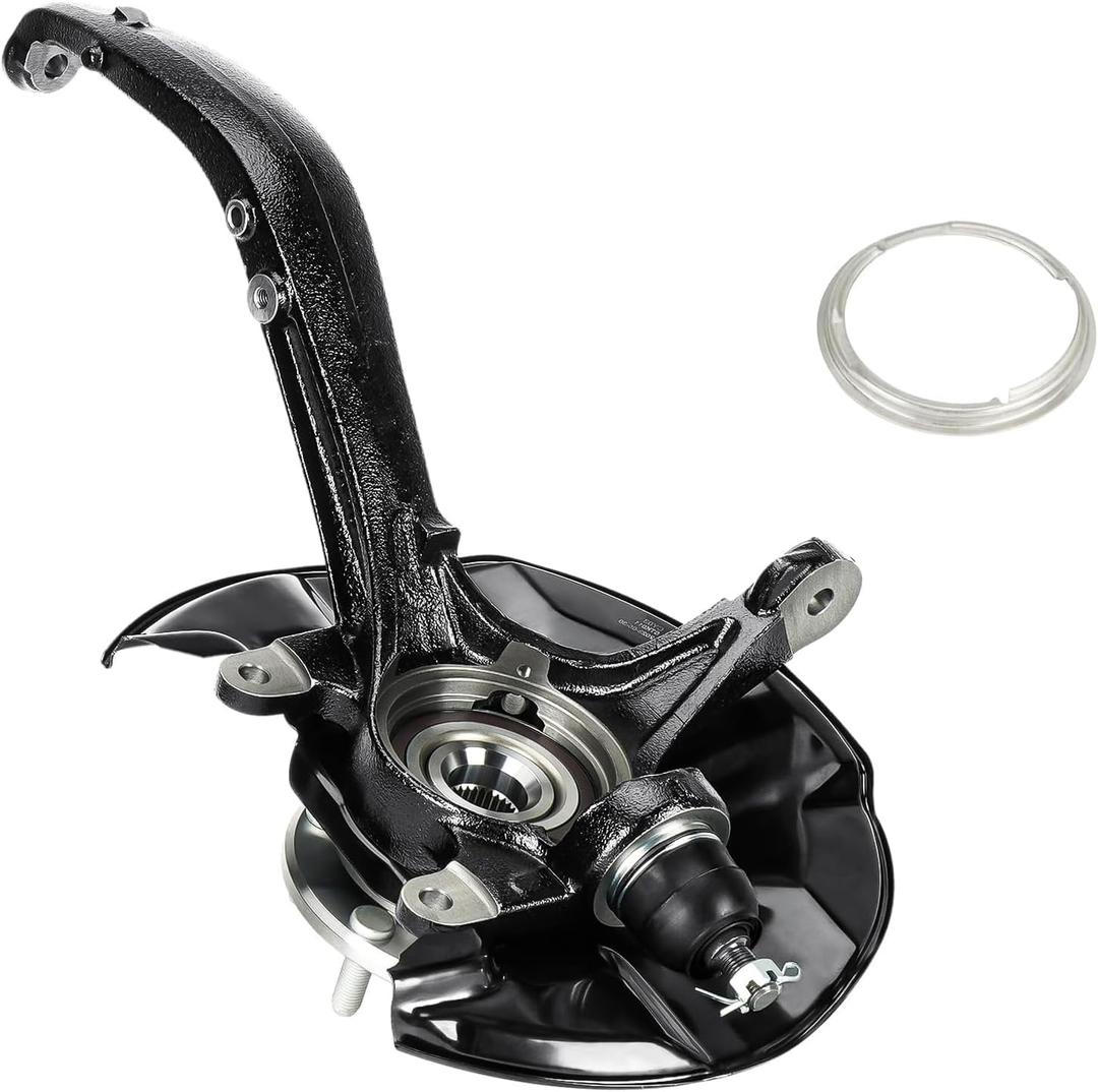 TadaMark Front Right Steering Knuckle & Wheel Bearing Hub Assembly Fit for Honda Accord 2008-2012, for Acura TSX 2009-2014, Replace for 698-446 698446 LK052 44300TA0A61, Passenger Side