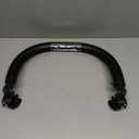 Baby Stroller Bumper Bar,Armrest, Handle, Crossbar Accessories for BBZ YoYo and Yoyo+,Black PU Leather