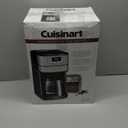 Cuisinart Automatic Grind & Brew 12-Cup Coffee Maker with Blade Grinder, Programmable Coffee Machine Glass Carafe with 1-4 Cup Setting, Brew Pause, Grind-Off Option, DGB-400NAS, Black/Stainless Steel