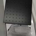 Cobbe High Pressure Filtered Shower Head Combo, Rain Shower Head with 20 Stage Shower Head Filter for Hard Water - Adjustable Replacement Remove Chlorine and Harmful Substances, Matte Black