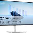 Dell 27 Plus Monitor - S2725HSM - 27-inch FHD (1920x1080) 144Hz 1ms Display, 2 x 3W Speakers, HDMI Connectivity, Height/Tilt/Pivot/Swivel Adjustability, AMD FreeSync - Ash White