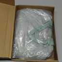 Cunno 3 Pcs School Backpack for Teen Girls Bookbags Kids Set with Lunch Box and Pencil Case College Laptop Casual Backpack(Matcha Green)