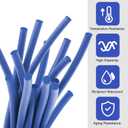 Backer Rod Caulk Saver Blue EPDM Backer Rod for Gaps and Joints Backing Rod Concrete Filler Rubber Backer Rod Joint Filler for Driveway and Wall Cracks (1/4 Inch x 100 ft)