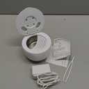 Upgraded Ultrasonic Retainer Cleaner Machine, 45kHz Ultrasonic Dentures Cleaner for Night Guards, Braces, Aligner, Toothbrush, Jewelry and More, 200ML Capacity, White