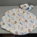 Bassinet Sheets 4 Pack Compatible with AMKE Baby Bassinets, RONBEI, Pamo Babe, HARPPA, Newton Bassinet Stretchy Ultra Soft Sun/Forest Deer/Space/Dinosaur