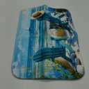 Beach Chair Ocean Indoor Door Mat, Coastal Summer Vacation Floor Doormat for Entryway, Non-Slip Rug for Outdoor, Home, Kitchen, Living Room Decor, Area Rugs Gifts for Nautical Lovers, 16x24in