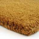 Ecomills 1.5" Extra Thick Coco Coir Door Mat Woven Back, 36" x 72", Heavy Duty, Durable, for Front Door Patio