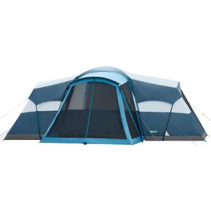PORTAL 10 Person Tent for Camping, Large Family Camping Tents with 3 Room & Screen Room, PFAS-Free Waterproof Tunnel Tents with Rainfly, Large Tent for Outdoor Camping