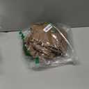 Gozoloma Women's Denim Dress Long Balloon Sleeves Button Down A Line Swing Ruffle Jean Mini Babydoll Dress with Chest Pocket Size XS