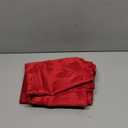 Romanstile Christmas Jacquard Rectangle Tablecloth - Winter Waterproof Damask Floral Decorative Table Cloths Heavy Weight Fabric Table Covers for Dinner/Parties/Holiday - 52 x 70 Inch, Red