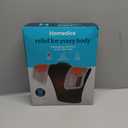 Homedics Vibration Heated Shoulder Massager Wrap, Comfort Pro Elite, Soft Fabric, Tension Relief, 2 Speeds & Styles, Long, NMS-450H