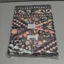 Black Rug 2'x3' - Small Washable Entry Rug Floral Boho Diamond Area Rug for Entryway Kitchen Bathroom Door Mat Indoor Entrance, Pet & Kids Friendly Stain & Fade Resistant Non Slip Carpet