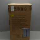 iTouchless 13 Gallon Stainless Steel Automatic Trash Can with Odor-Absorbing Filter and Lid Lock, Sensor Kitchen Garbage Bin, Power by Batteries (not included) or Optional AC Adapter (sold separately)