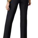 Lee Women's Ultra Lux Comfort with Flex Motion Trouser Pant (Black)