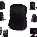 Waterproof Backpack Rain Cover, Non-Slip Backpack Cover with Vertical Reflective Strap Stay Dry for Hiking, Camping, Hunting, 24x21 Inch