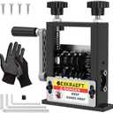 Wire Stripper Machine Gauge Wire 3-17mm, Manual & Electric Drill Compatible Copper Wire Stripping Tool with 6 Channels 5 Blades, Scrap Wire Stripping Machine for Efficient Cable Stripping