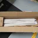 LazBlinds No Drill Roman Shades for Windows, Cordless Blackout Window Shades with UV Protection, Polyester Fabric for Bedroom & Living Room, 30" W x 64" H, Natural