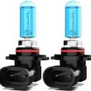 Headlight Bulbs Fit For Ford Taurus 2013-2018, 9012 High Low Dual Beam Combo, Super Bright 5500K White Light High Performance Halogen Light Bulbs, 2PCS, Fit For Ford Taurus 2013-2018 Headlights