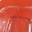 Liuruiyu 8 Pack Glass Food Storage Containers with Lids, Meal Prep Containers, Airtight Bento Boxes with Leak Proof Locking for Microwave, Oven, Freezer and Dishwasher, BPA Free, Transparent 